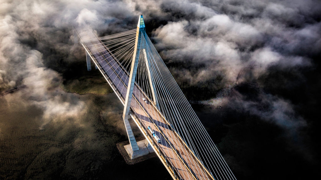 Bridge from above
