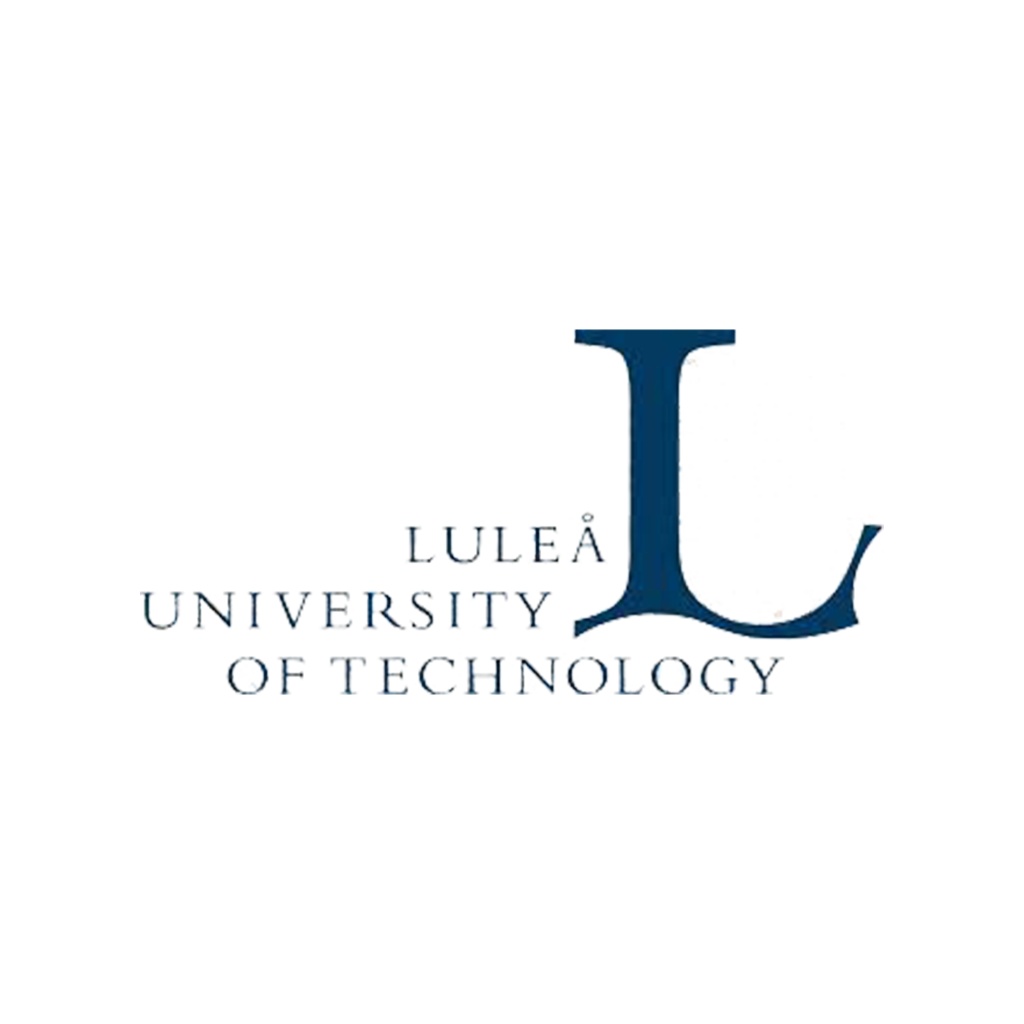 Dark blue version of Luleå University of technology's logo