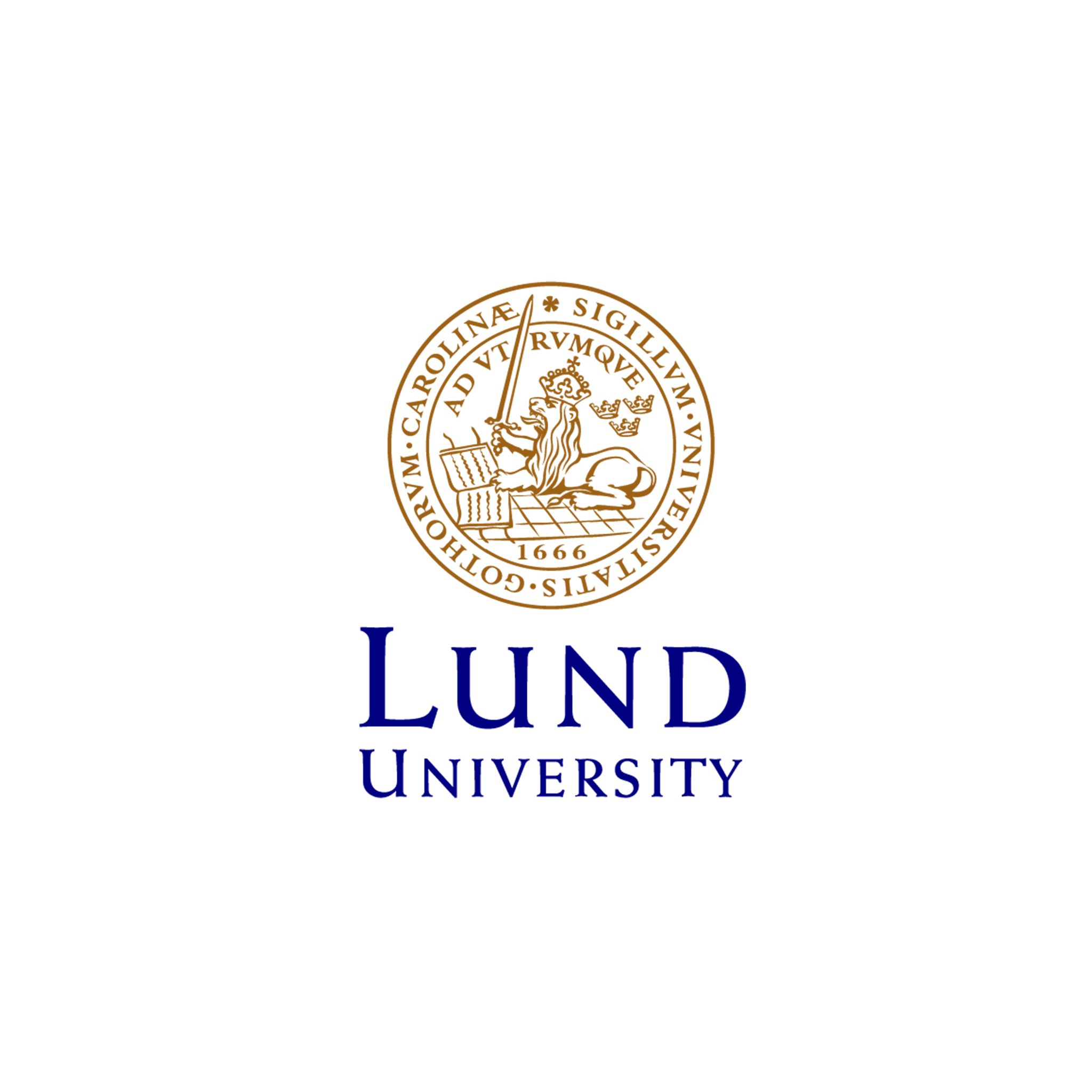 Lund University's logo in colour