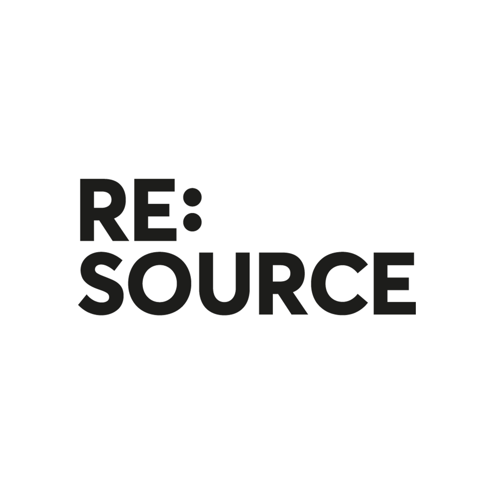 RE:Source logo black
