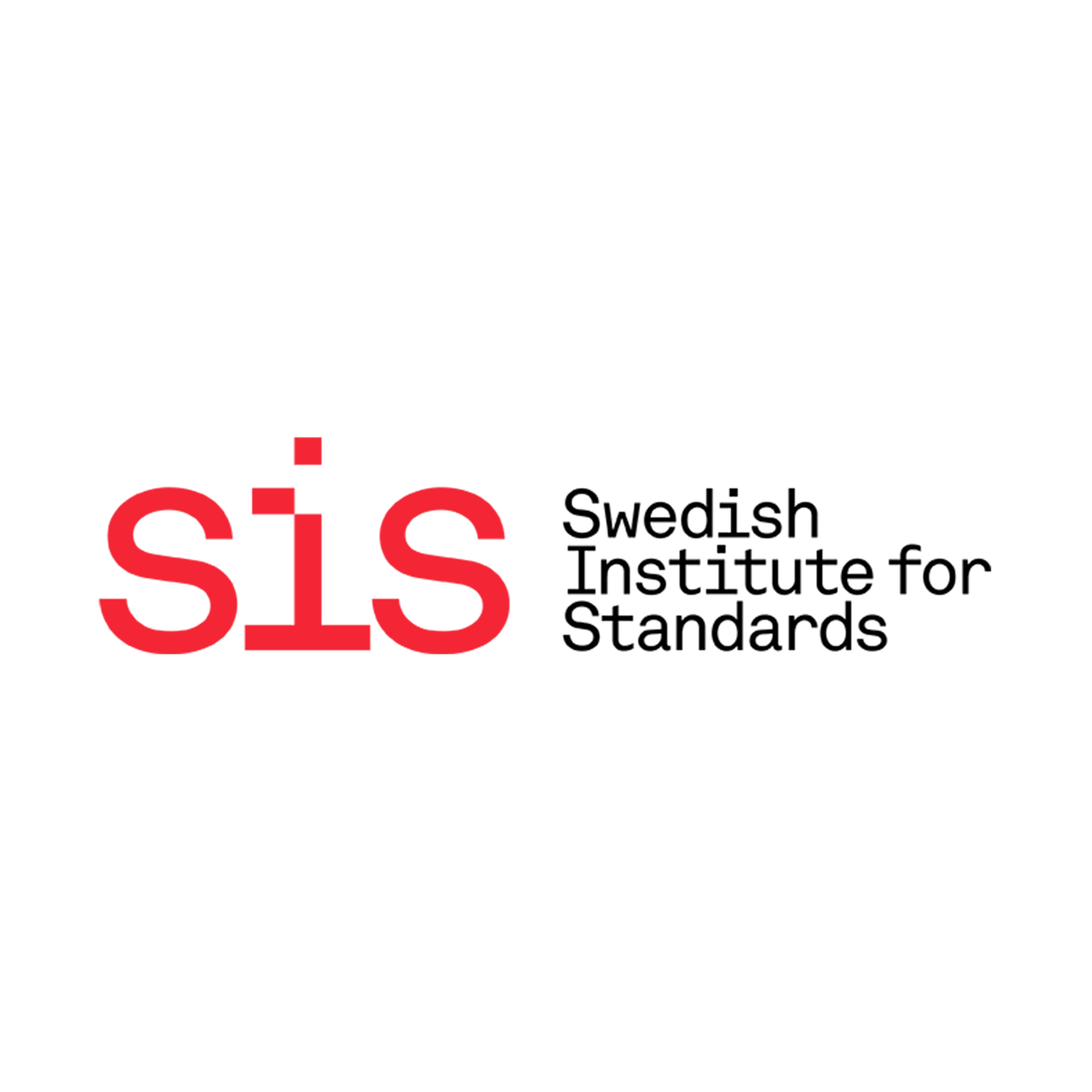 SIS logo in red and black